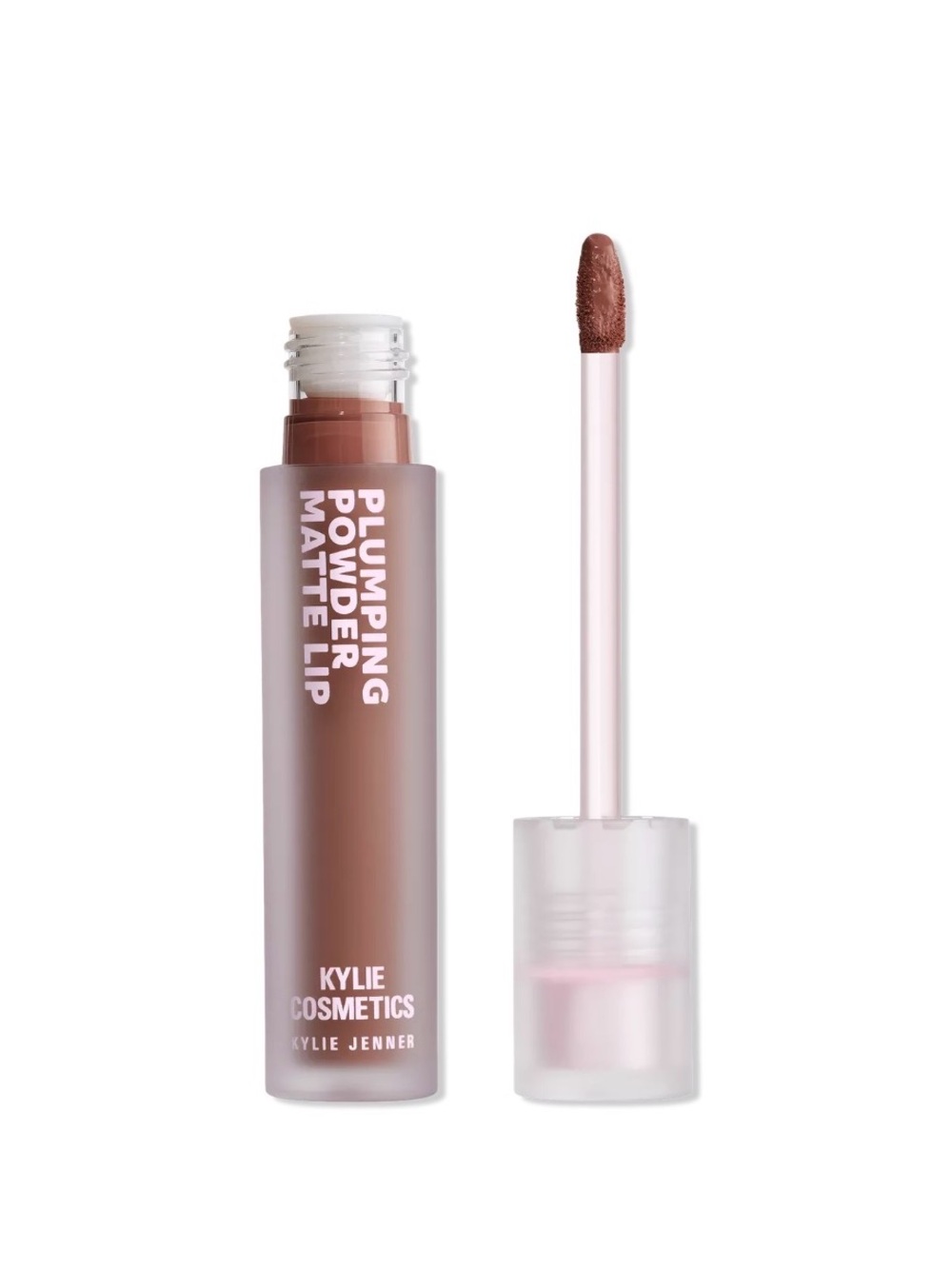Kylie Cosmetics Plumping Powder Matte Lip in shade Chocolate Teddy Brand New